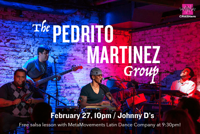 Pedrito Martinez free salsa lesson flyer